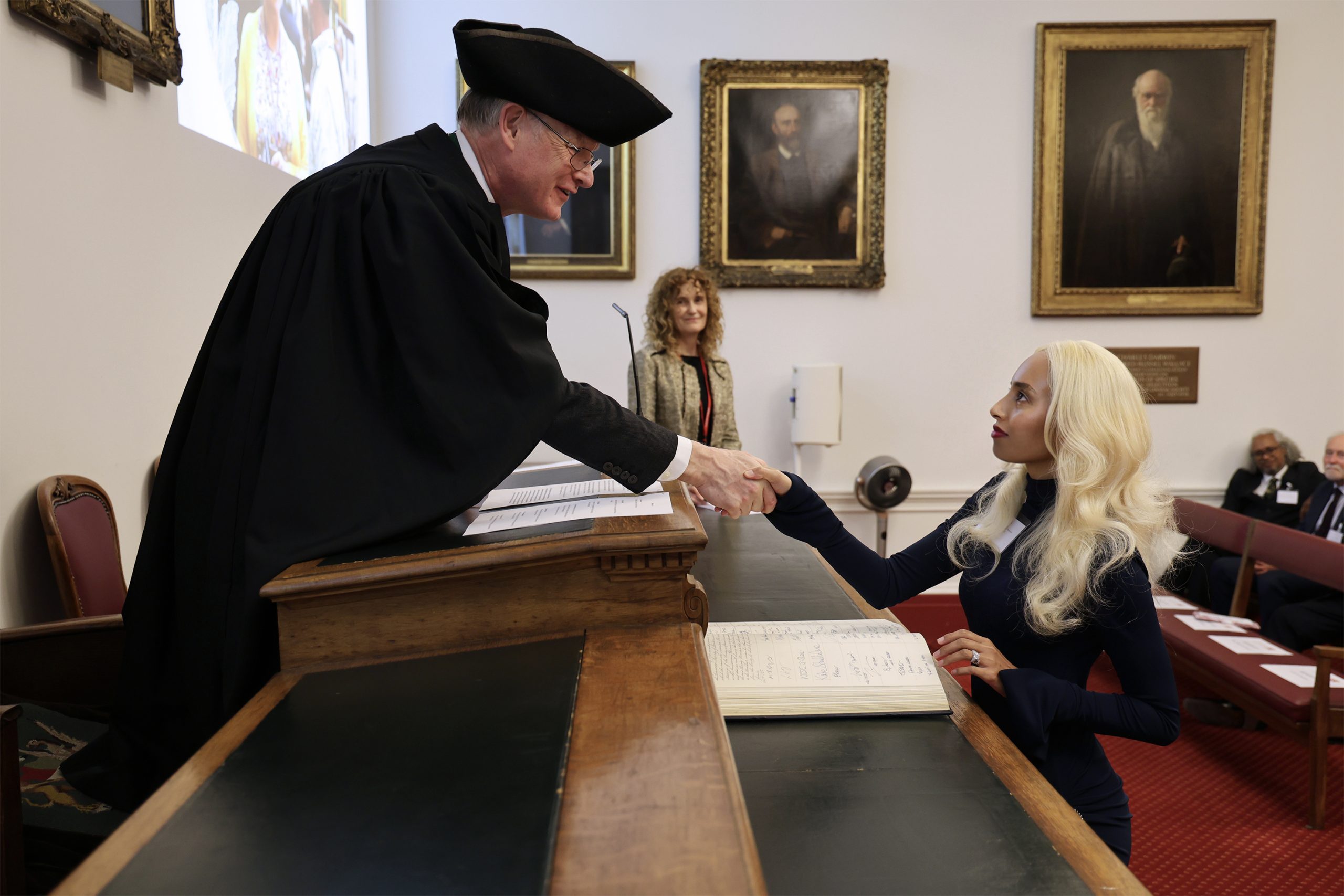 Denise Joseph at The Linnean Society of London
